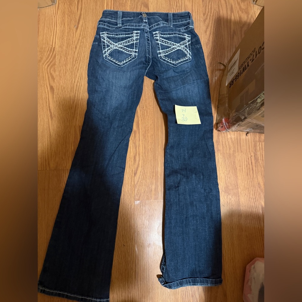 Ariat Women's Indigo Boot Cut Jeans - Picture 4 of 5